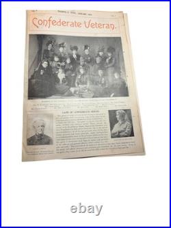 Confederate Veteran Journal Vols 8-9 1900-1901 Civil War History Periodical Confederate Veteran Journal Vols 8-9 1900-1901 Civil War History Periodical