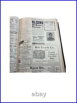 Confederate Veteran Journal Vols 8-9 1900-1901 Civil War History Periodical