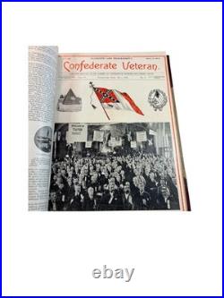 Confederate Veteran Magazine Bound Volume IV 1896 Civil War History Journal