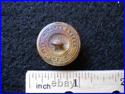 Confederate Virginia Staff non dug Mitchel Tyler Richmond VA Civil War button