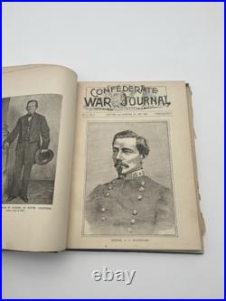 Confederate War Journal Volume 1 April 1893 To March 1894