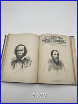 Confederate War Journal Volume 1 April 1893 To March 1894