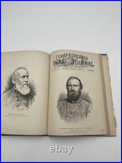 Confederate War Journal Volume 1 April 1893 To March 1894