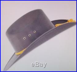 Confederate hat gray, civil war with CSA Pin
