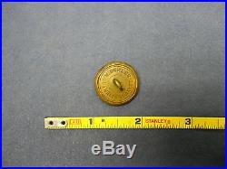 Confederate staff button CS non dug Civil War W. DOWLER Superior Quality rare