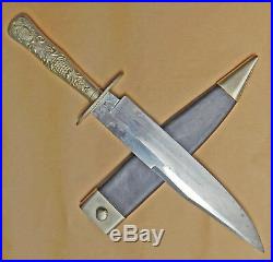 Confederate used UK-Made IXL George Wostenholm & Son Civil War era Bowie Knife