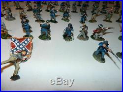Conte Legends of the Silver Screen Civil War Soldiers Figures Confederate Lot