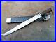 Custom Made American Civil war Confederate BOWIE /D Guard In Forge Spring steel