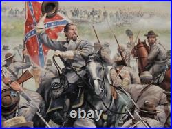 Dale Gallon Confederate Glory Civil War Print Mint Condition UNFRAMED