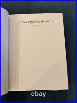 Davis Confederate General 1991 HC Complete 6 Vol Set Civil War Illustrated VG