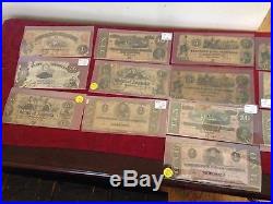 Dealers Lot Of Civil War Confederate Money 13 Notes Great deal