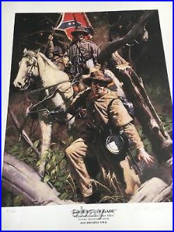 Don Prechtel Slightly Damaged Kershaws BrigadeConfederate, Civil War Art