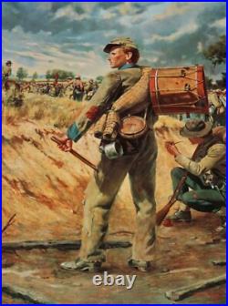Don Troiani Confederate Drummer Collectible Civil War Print MINT -Unframed