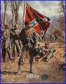 Don Troiani Confederate Standard Bearer Civil War Fine Art Print