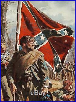 Don Troiani Confederate Standard Bearer Civil War Fine Art Print