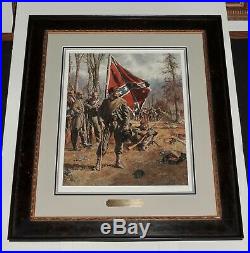 Don Troiani Confederate Standard Bearer Museum Framed Civil War Print