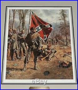 Don Troiani Confederate Standard Bearer Museum Framed Civil War Print