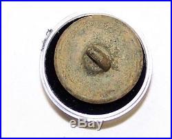 Dug CIVIL War Confederate Cast Brass I Button #2