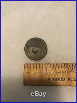 Dug Civil War Confederate Cavalry Button HT&B Manchester backmark