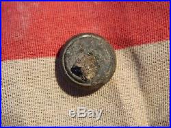 Dug Civil War Confederate SOUTH CAROLINA cuff Button BATTLE OF GETTYSBURG Relic