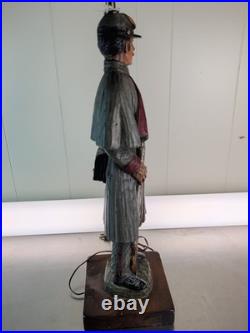 Dunning Industries Inc Civil War Union and Confederate Soldier Table Lamps