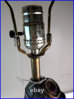 Dunning Industries Inc Civil War Union and Confederate Soldier Table Lamps