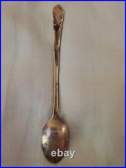 Early Civil War Confederate Soldier Sterling Silver Spoon