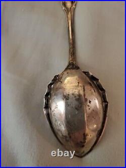 Early Civil War Confederate Soldier Sterling Silver Spoon