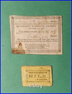 Exceedingly Rare Pensacola, Florida Civil War Confederate Ration Ticket Klein MS