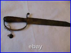 Fantastic Confederate CIVIL War D Guard Bowie Knife