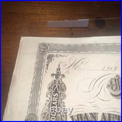 Feb 17th 1864 $1000 2nd Series Confederate States of America Civil War Bond