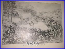 Folio Confederate Soldier In CIVIL War Csa Battles Army Navy History Sold $3000