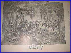Folio Confederate Soldier In CIVIL War Csa Battles Army Navy History Sold $3000