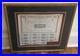Framed CSA Confederate States of America $500 Civil War Loan Bonds, 1861