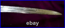 French Indian War Revolutionary War Scottish Garde Ecoissaise Officer Sword 1730