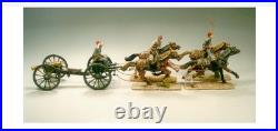 Frontline ACG. 2 American Civil War Confederate 4 Horse Limber Cannon & Team