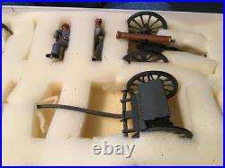 Frontline ACG. 2 American Civil War Confederate 4 Horse Limber Cannon & Team
