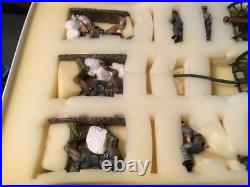 Frontline ACG. 2 American Civil War Confederate 4 Horse Limber Cannon & Team