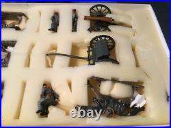 Frontline ACG. 2 American Civil War Confederate 4 Horse Limber Cannon & Team