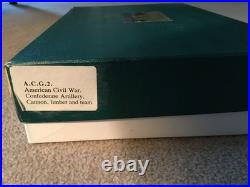 Frontline ACG. 2 American Civil War Confederate 4 Horse Limber Cannon & Team