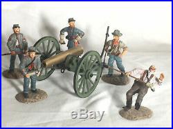 Frontline Figures A. C. G. 1. U. S. Civil War Confederate Artillery firing cannon