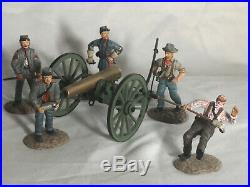 Frontline Figures A. C. G. 1. U. S. Civil War Confederate Artillery firing cannon
