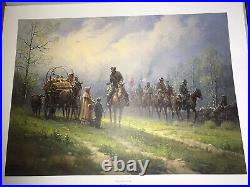 G. Harvey Siege Of The South Signed And Numbered Print WithCOA