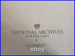 G. Harvey Siege Of The South Signed And Numbered Print WithCOA