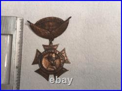 G276- 1914 United Confederate Vet 24th Ann. Reunion Civil War Medal Jacksonville
