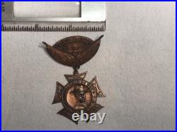 G276- 1914 United Confederate Vet 24th Ann. Reunion Civil War Medal Jacksonville