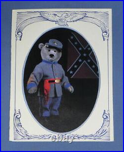 Gary Nett Civil War Series Confederate Infantry Major Bear Ltd Ed #89/ withCOA
