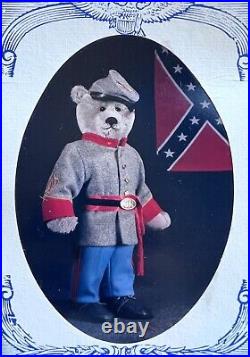 Gary Nett Confederate Artillery Major Mohair Artist Teddy Bear Civil War Series