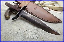 Gaucho Knife Bowie Edc Cowboy Montain Man Confederate CIVIL War West Buchcraft