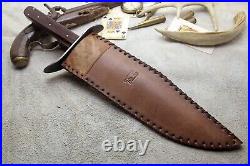 Gaucho Knife Bowie Edc Cowboy Montain Man Confederate CIVIL War West Buchcraft